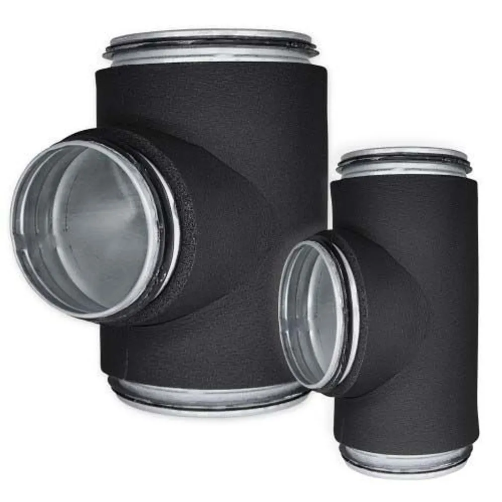 T-HARU EUROPLAST EELISOLEERITUD METALLIST Ø125-Ø125MM TIHENDIGA