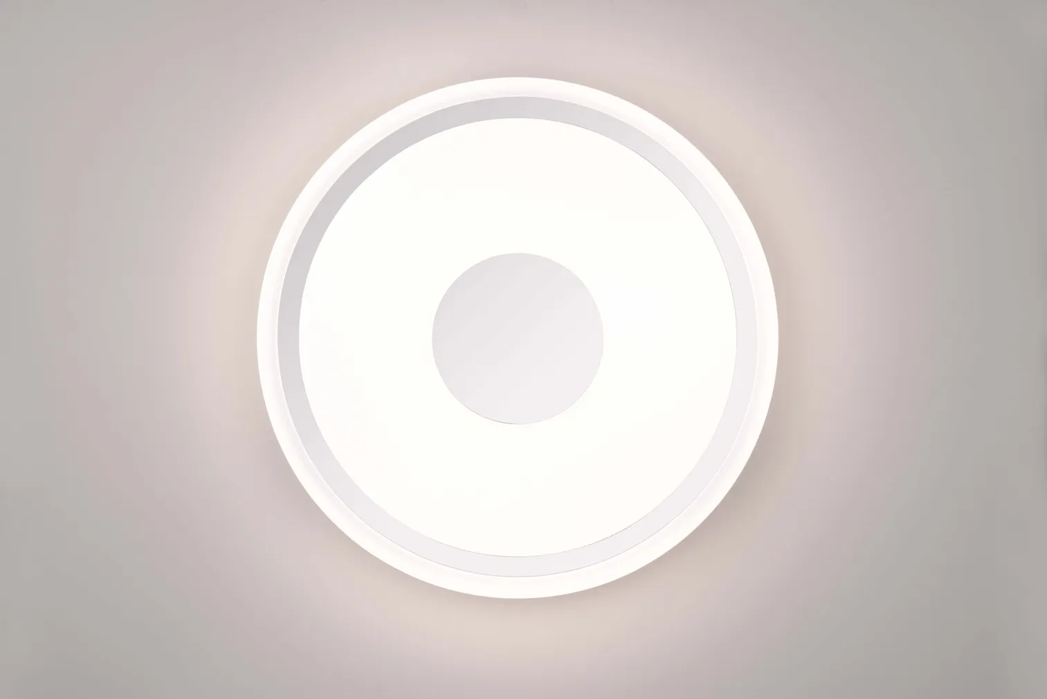 PLAFOON LED TRIO BUNDA 34CM 16W KROOM