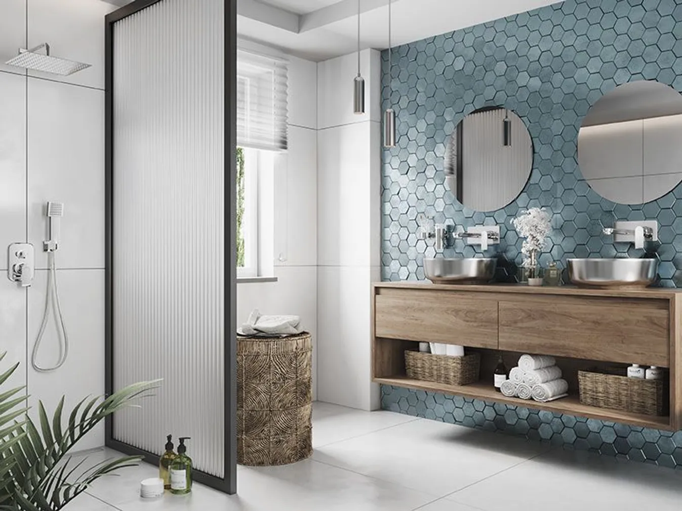 DUŠISEGISTI FERRO SQUERTO KOOS DUŠIKOMPLEKTIGA, PEIDETUD KROOM