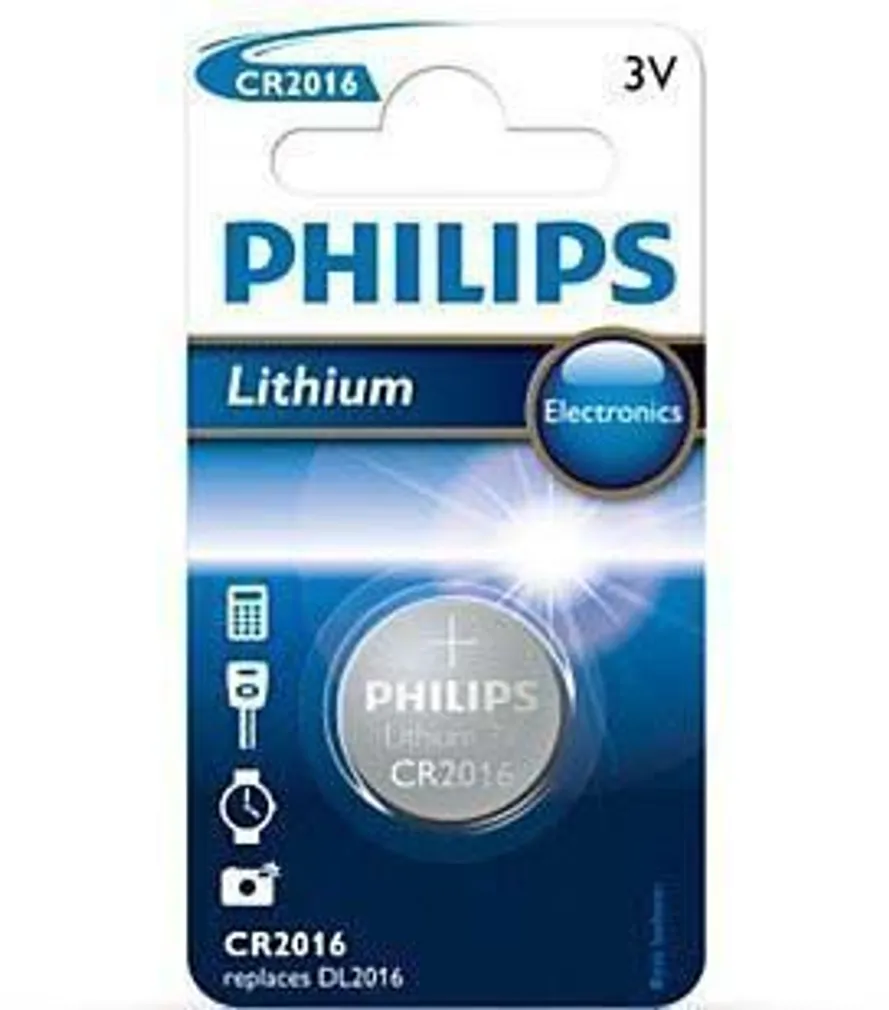 PATAREI PHILIPS LITHIUM CR2016