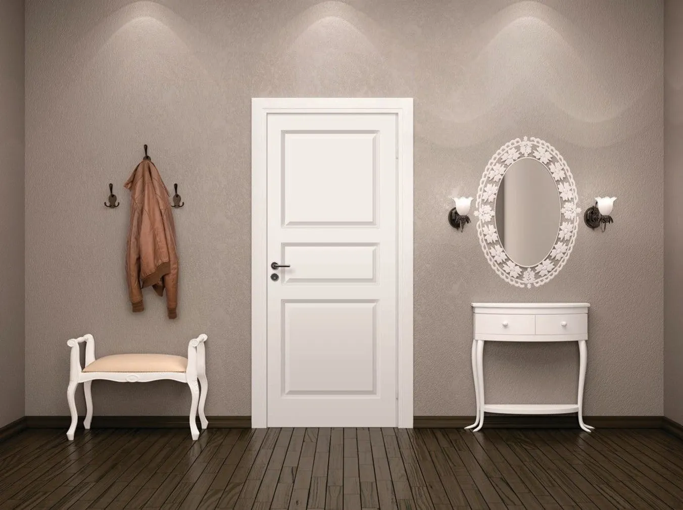 SISEUKS VAU CASPIAN PROFIILNE M7X21, VALGE