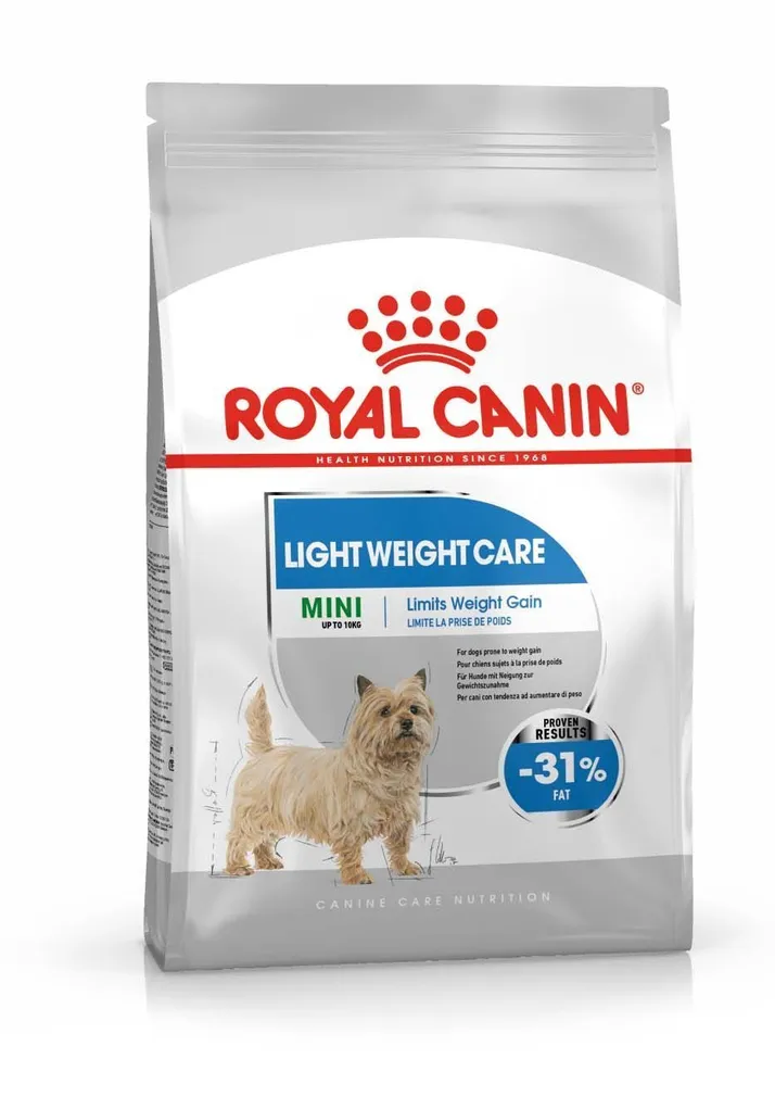KUIVTOIT ROYAL CANIN LIGHT WEIGHT VÄIKEST KASVU KOERTELE 3KG