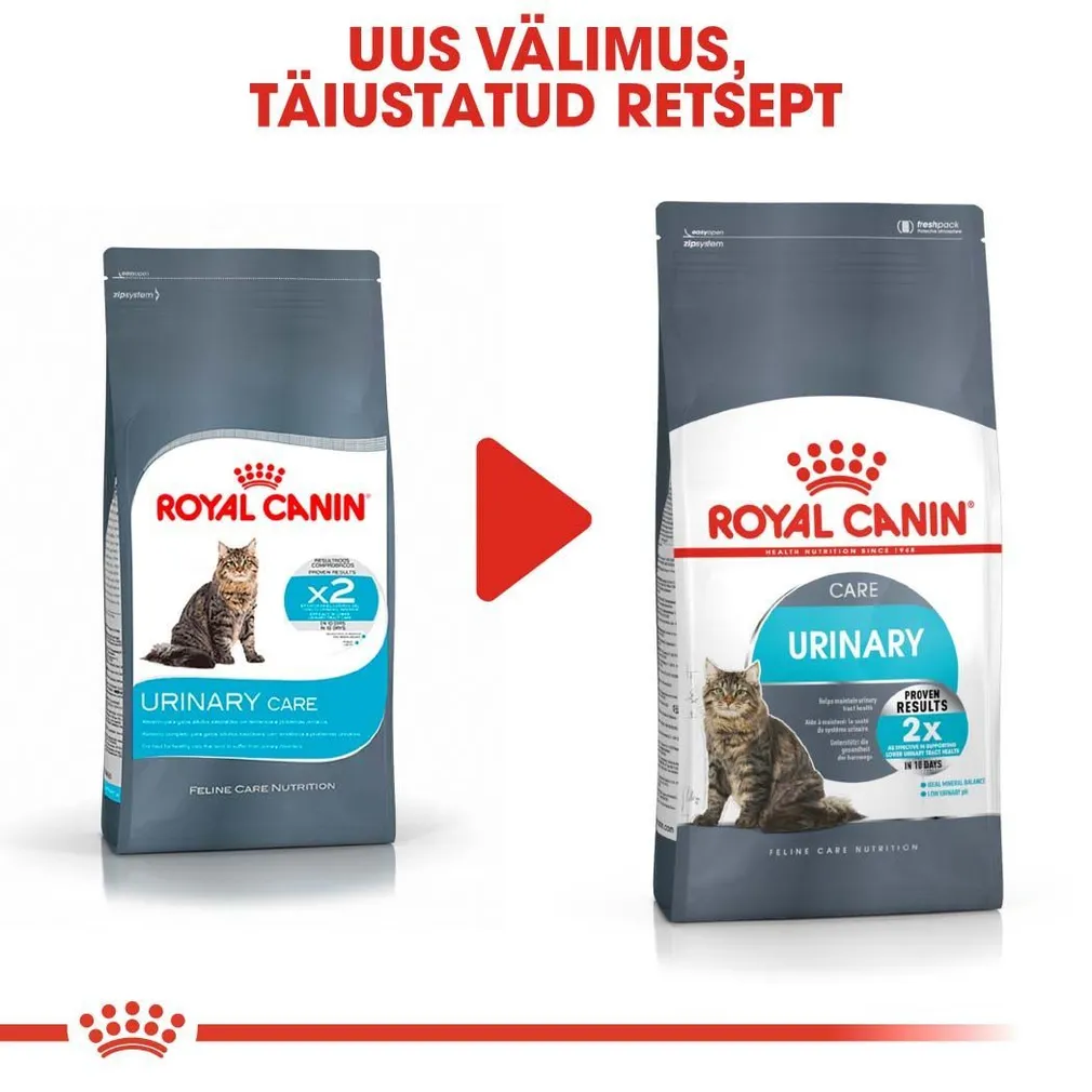 KUIVTOIT ROYAL CANIN URINARY CARE KASSIDELE 2KG