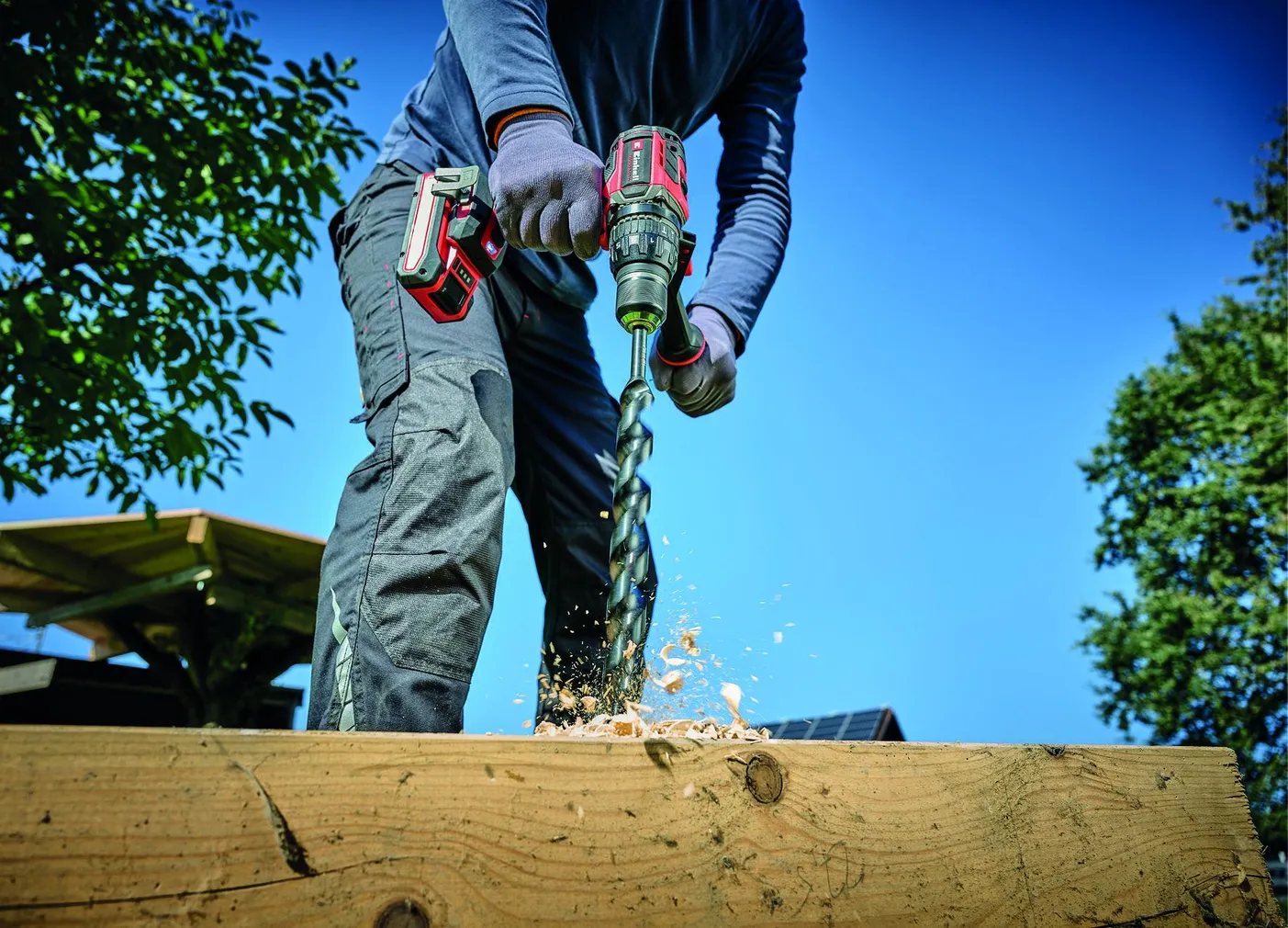 AKULÖÖKTRELL EINHELL TP-CD 18/120 LI-I BL-SOLO AKU JA LAADIJATA