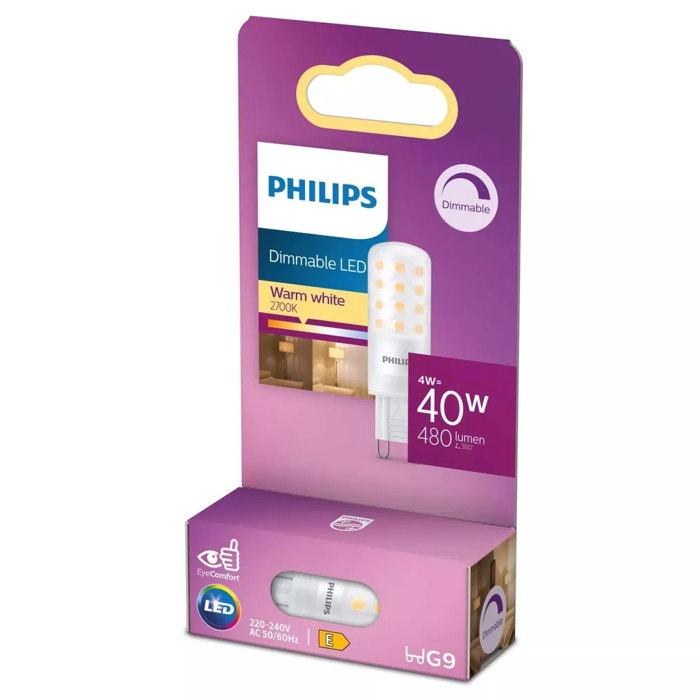 LED LAMP PHILIPS 40W G9 WW 230V DIM