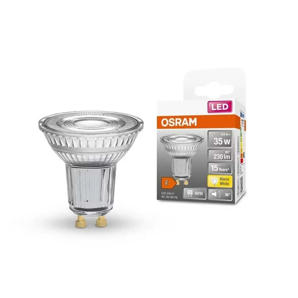 LED LAMP OSRAM STAR 2,6W 827 GU10 NON-DIM