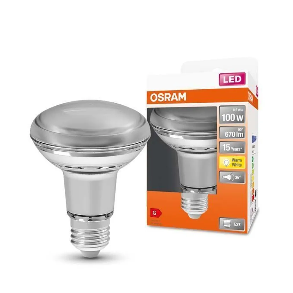 LED LAMP OSRAM STAR 8,5W 827 E27 NON-DIM