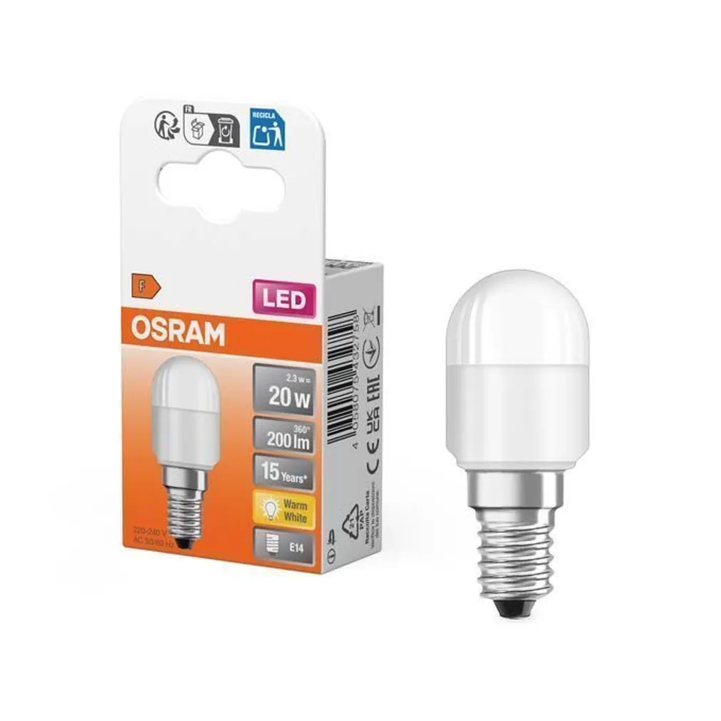 LED LAMP OSRAM SPECIAL 2,3W 827 E14 NON-DIM