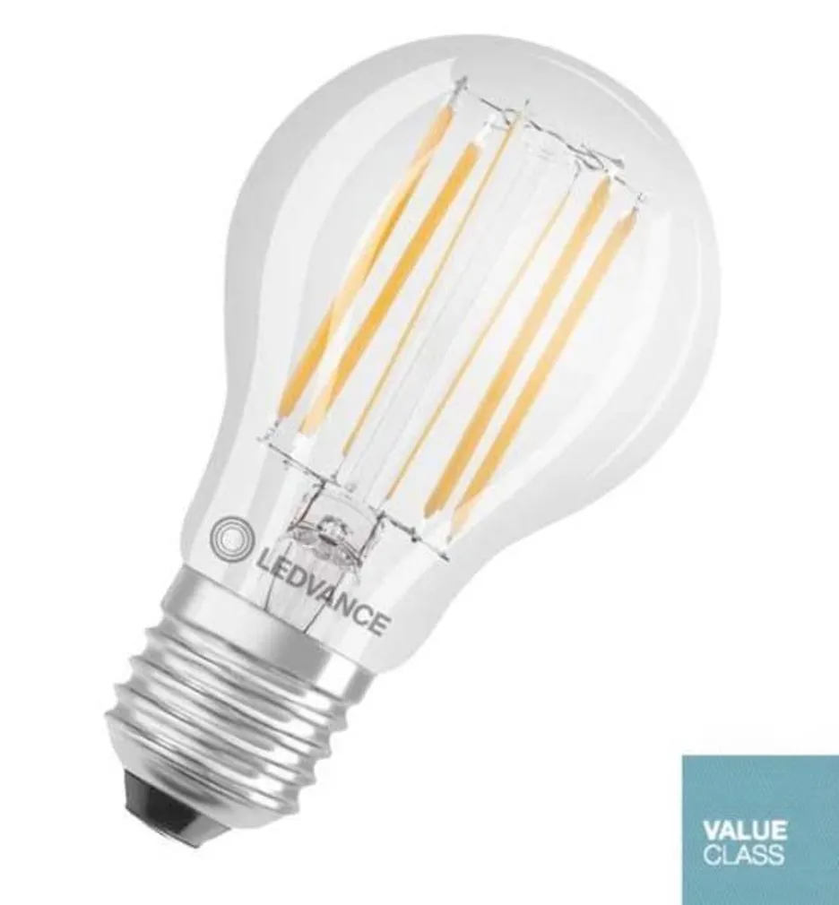 LED LAMP OSRAM VALUE CLASSIC A FIL 7,5W 827 E27 NON-DIM