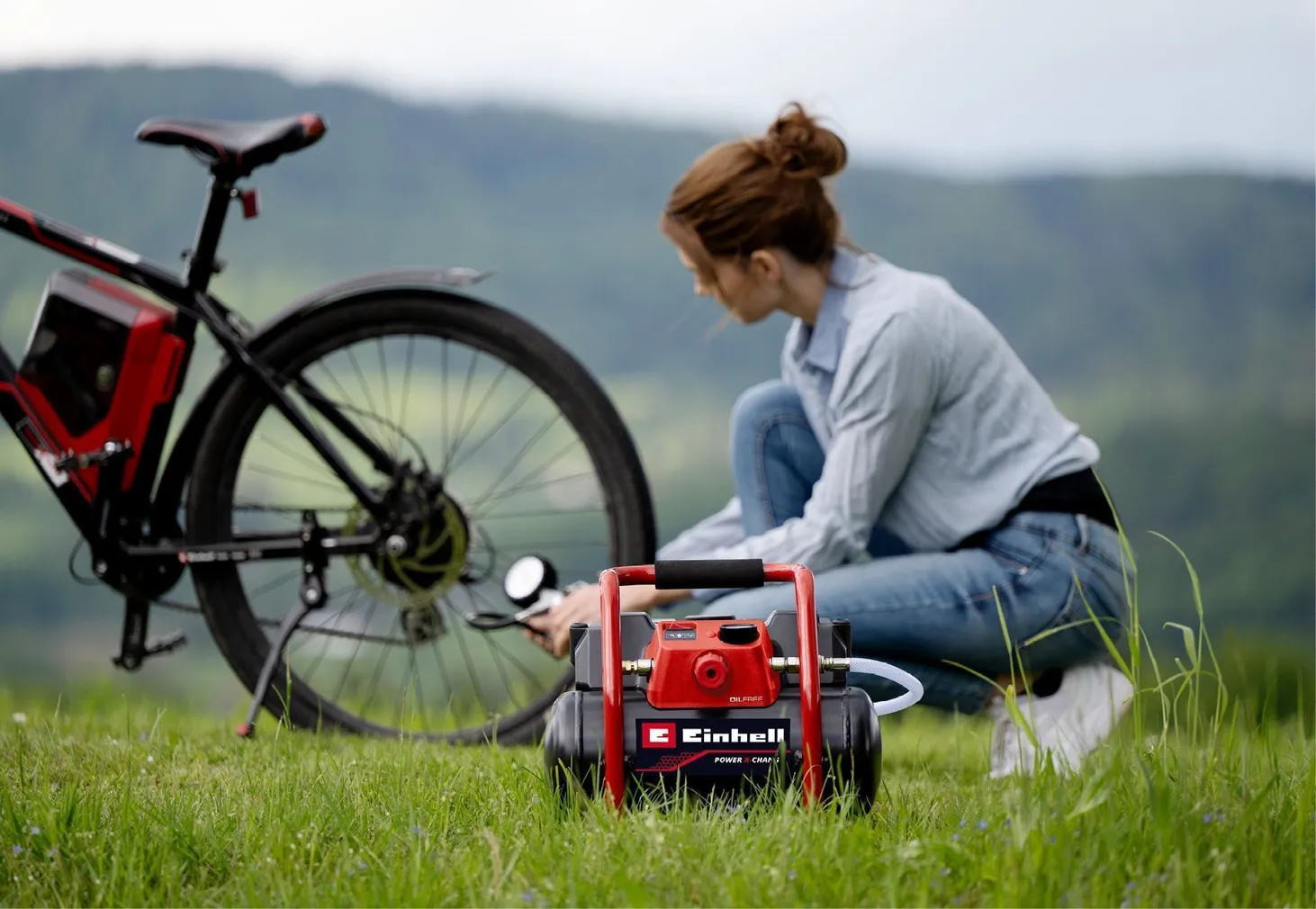 AKUKOMPRESSOR EINHELL TE-AC 36/150 LI OF-SOLO AKU JA LAADIJATA