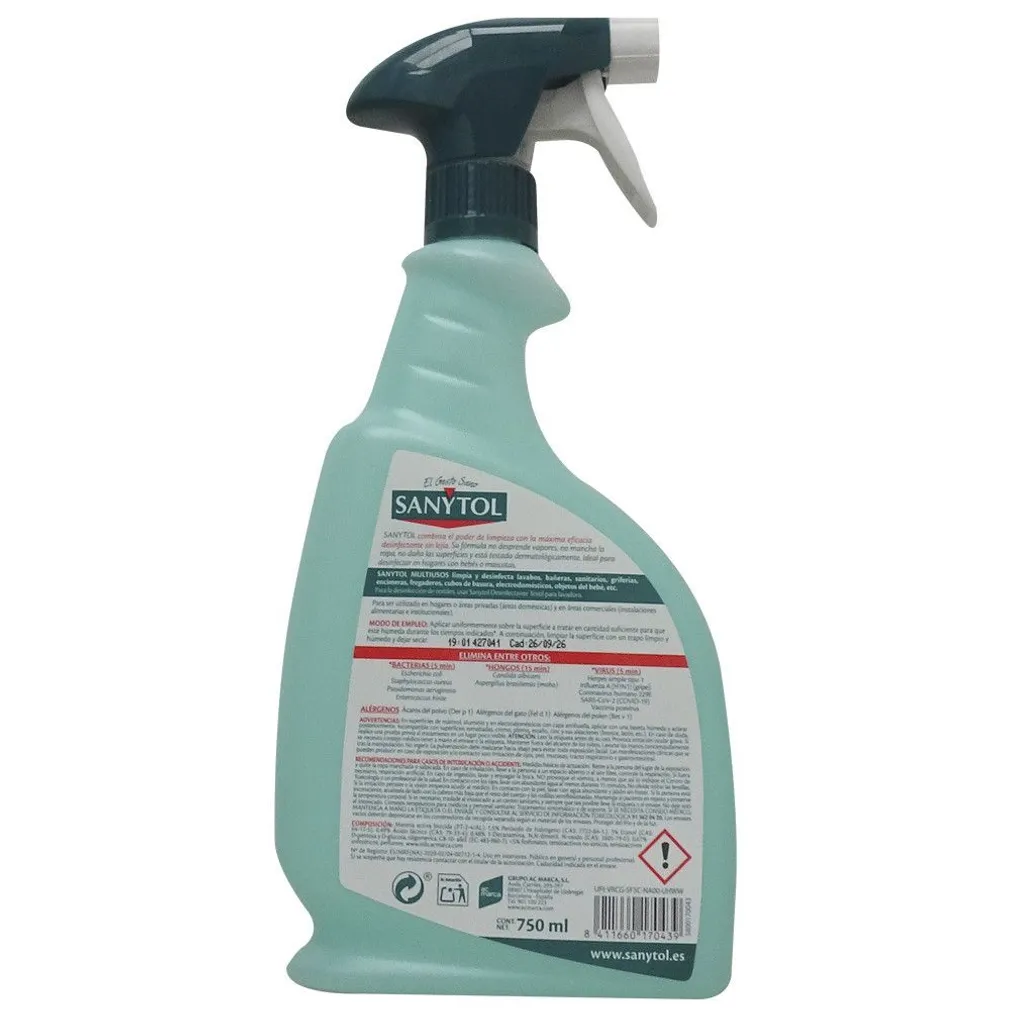 ÜLDPUHASTUSVAHEND SANYTOL ÕUN 750ML