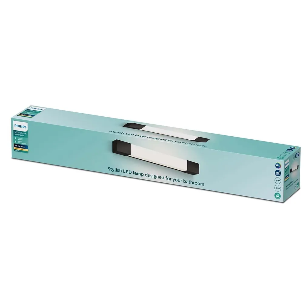 VANNITOAVALGUSTI PHILIPS ROVER SQ 5W HV IP44 MUST