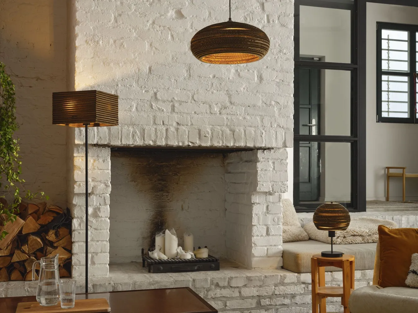 PÕRANDALAMP LEDVANCE DECOR CARDBOARD E27 KANDILINE PRUUN