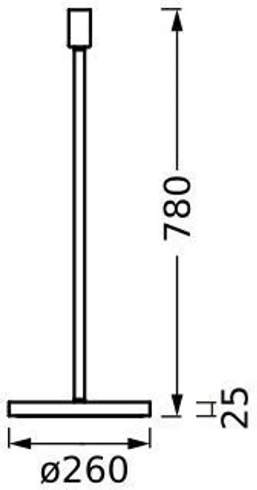 PÕRANDALAMP LEDVANCE DECOR STICK E27 TUMEHALL