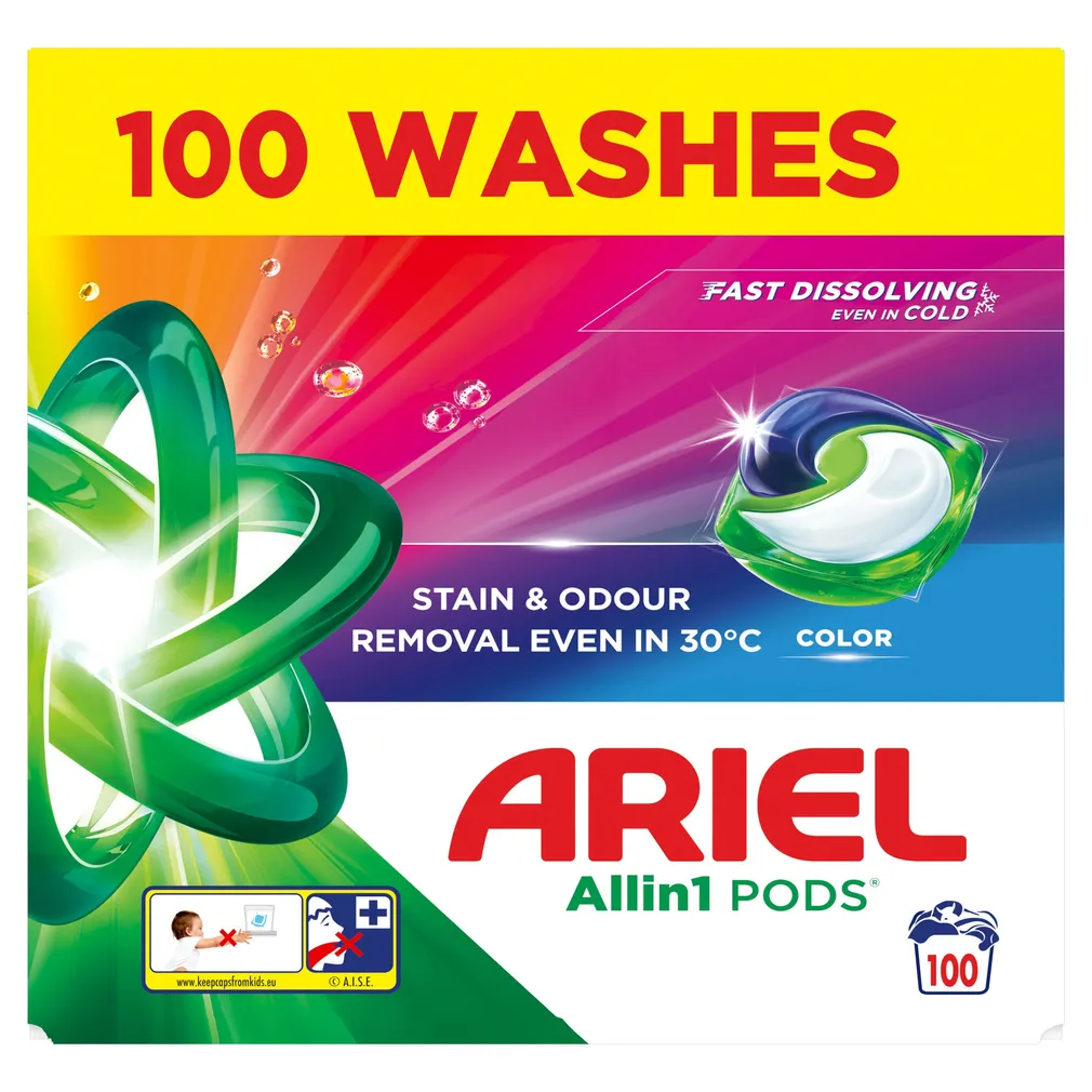 GEELKAPSLID ARIEL COLOR 100TK PAKIS