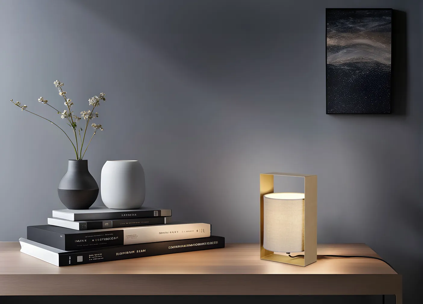 LAUALAMP TRIO PAIL E27 PRUUN