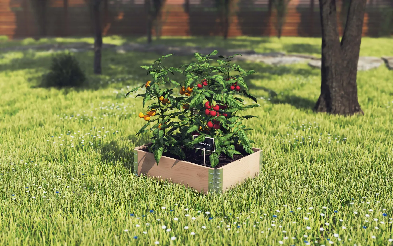 PEENRAKAST UPYARD PROFESSIONAAL 80X60CM PRUUN