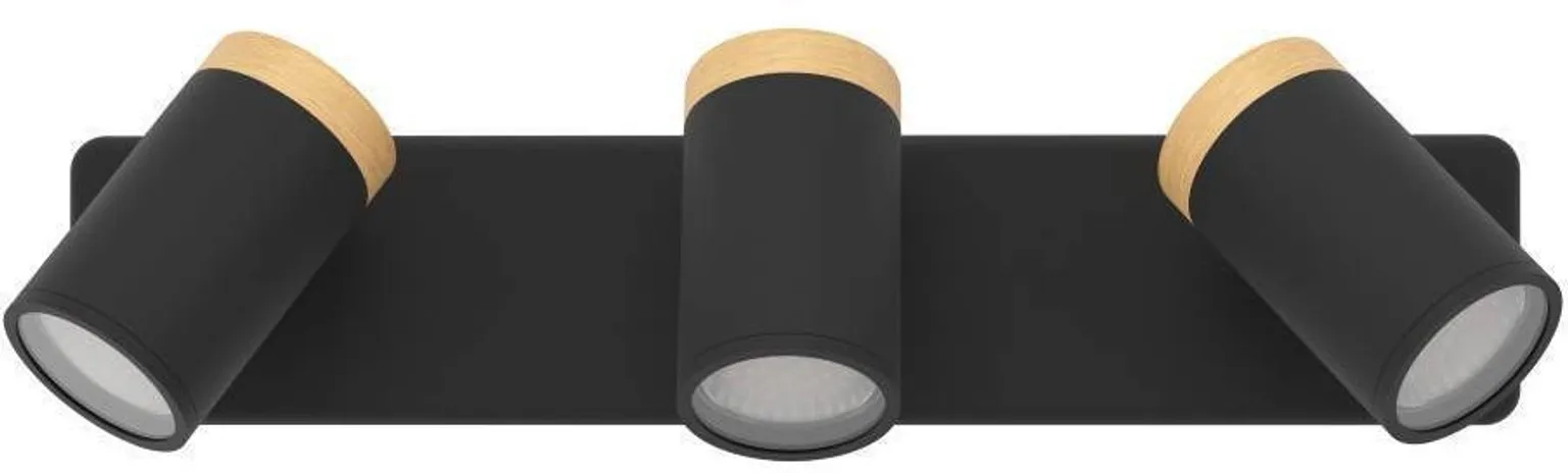 VANNITOAVALGUSTI CONSUMA 3W 3XGU10 MUST