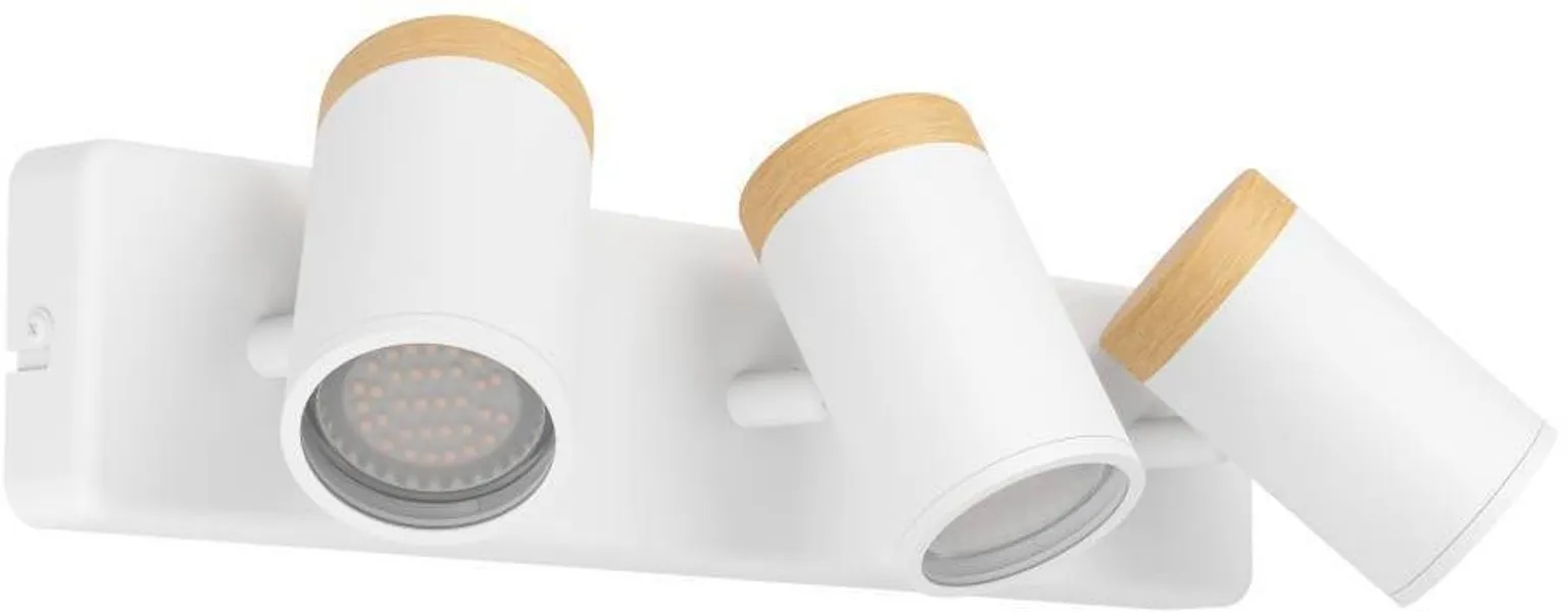 VANNITOAVALGUSTI CONSUMA 3W 3XGU10 VALGE