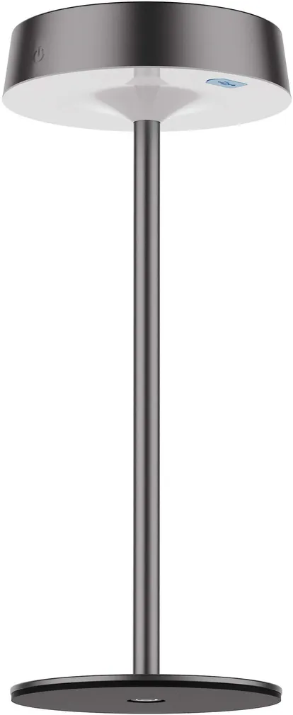 LAUALAMP SOLAR LED 31,1CM MUST USB