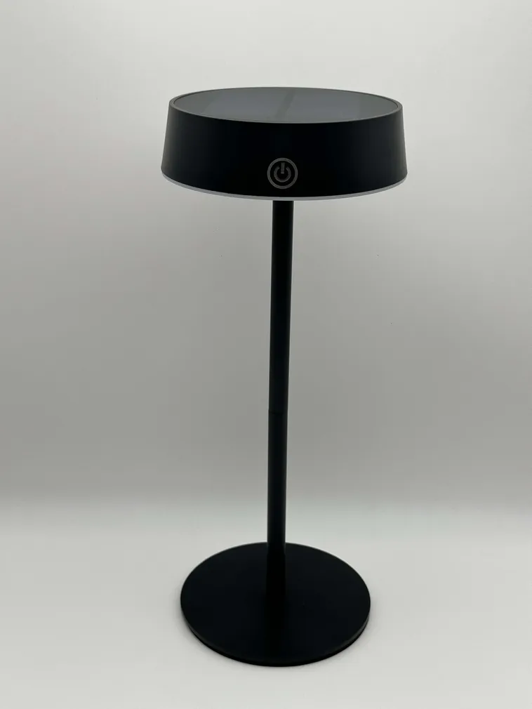 LAUALAMP SOLAR LED 31,1CM MUST USB