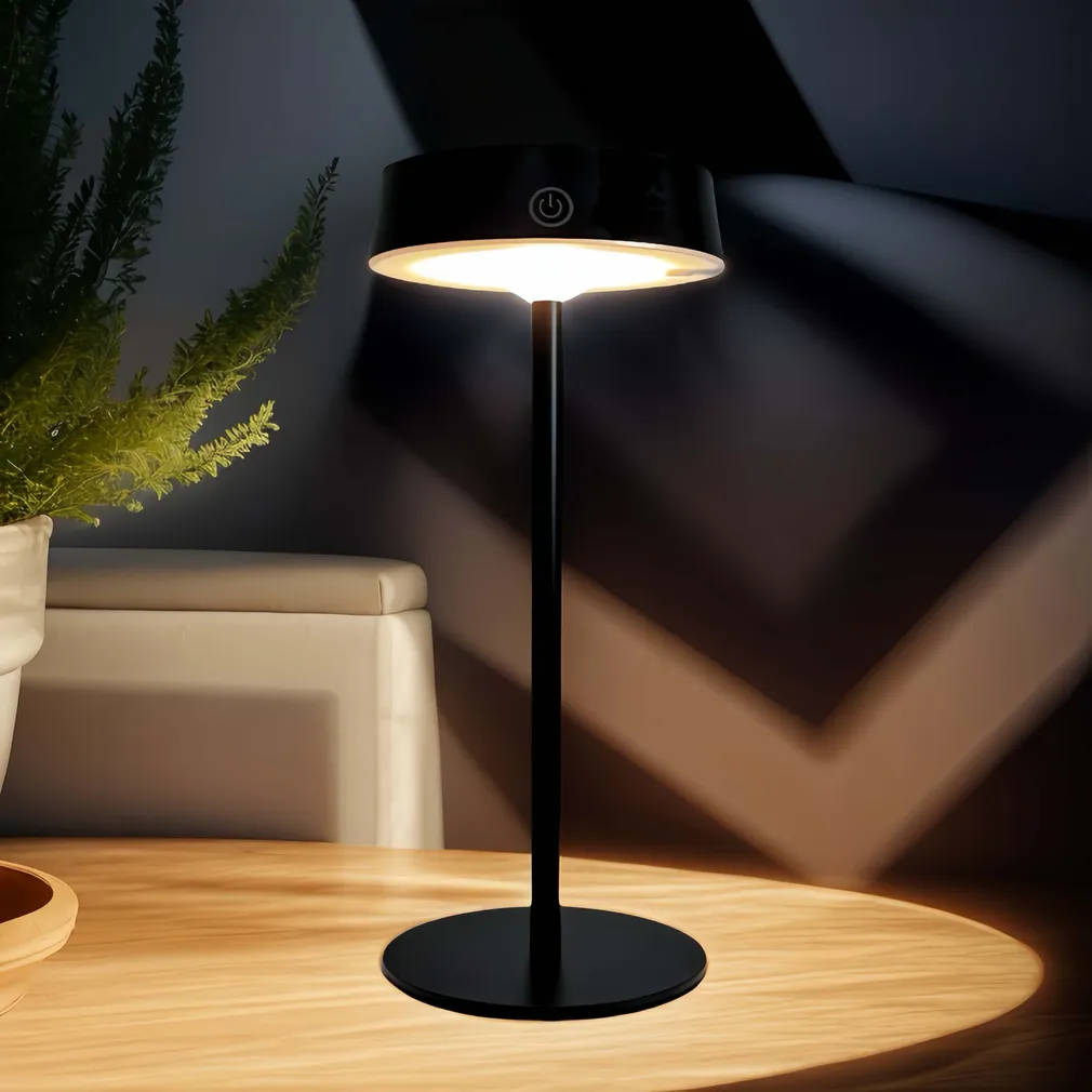 LAUALAMP SOLAR LED 31,1CM MUST USB