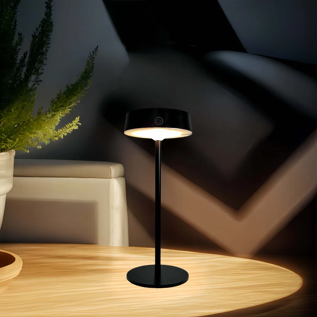 LAUALAMP SOLAR LED 31,1CM MUST USB