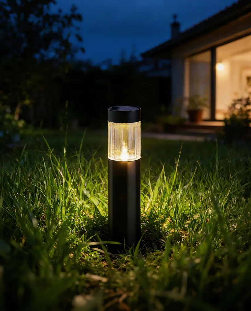 VÄLISVALGUSTI POST IP44 40CM MUST