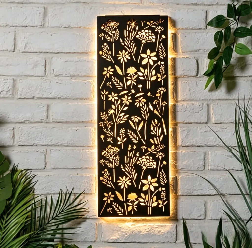 SEINAPANEEL SOLAR LILLEMUSTRIGA LED 1,2V 500MAH 61CM