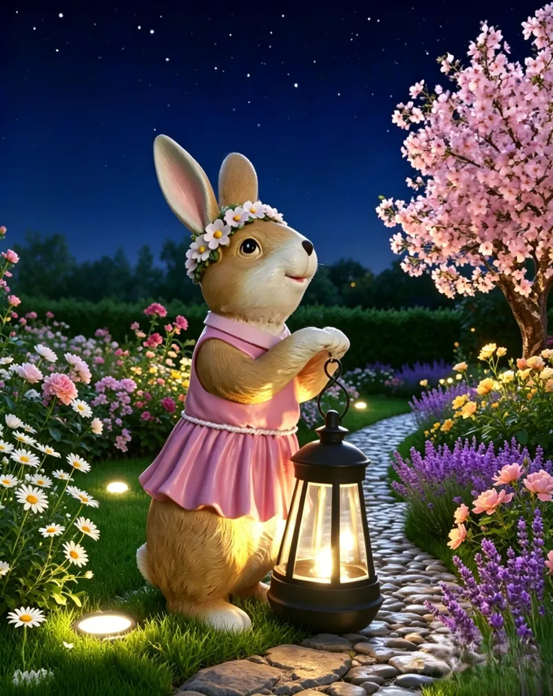 AIAVALGUSTI SOLAR JÄNES LED 30,5CM