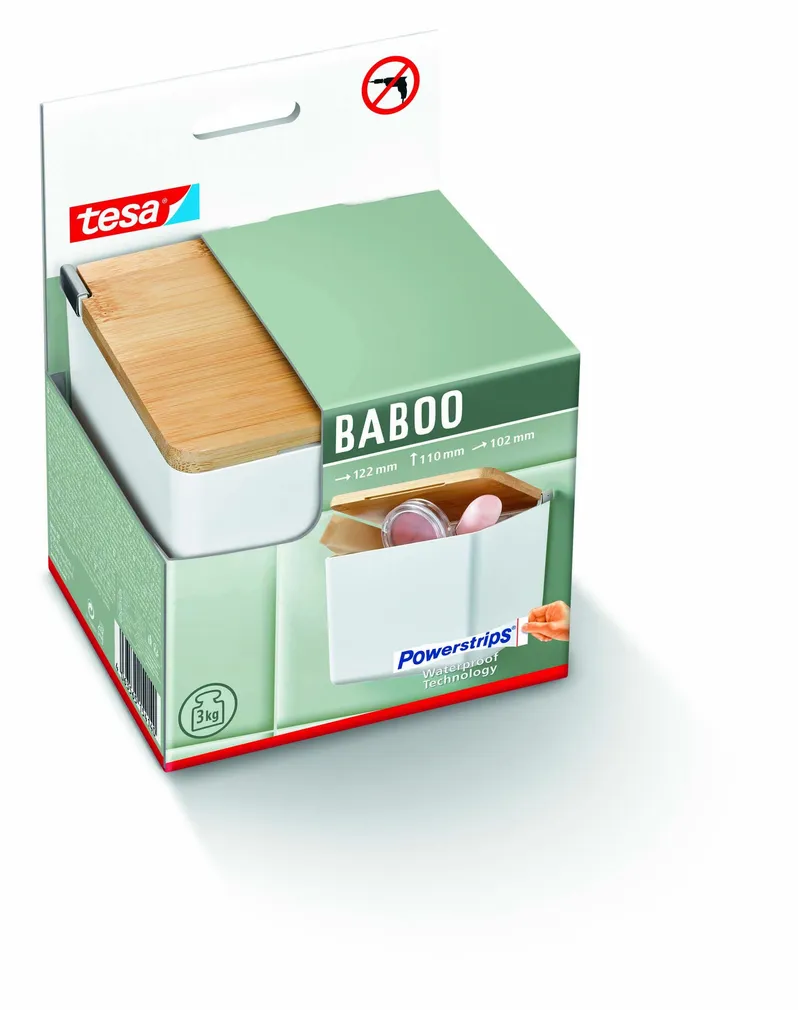 HOIUKAST TESA BABOO S VALGE-BEEŽ