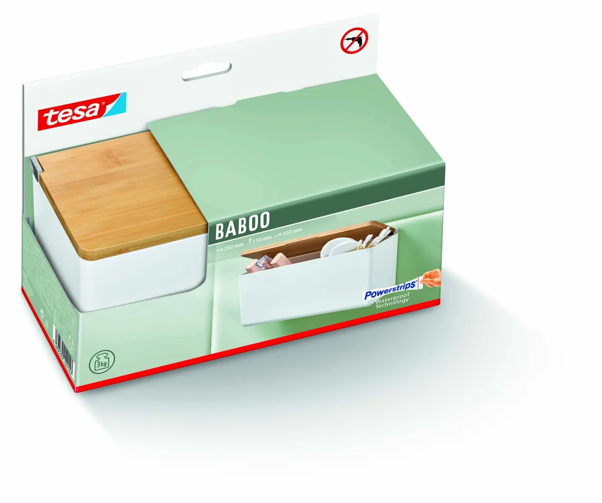 HOIUKAST TESA BABOO M VALGE-BEEŽ