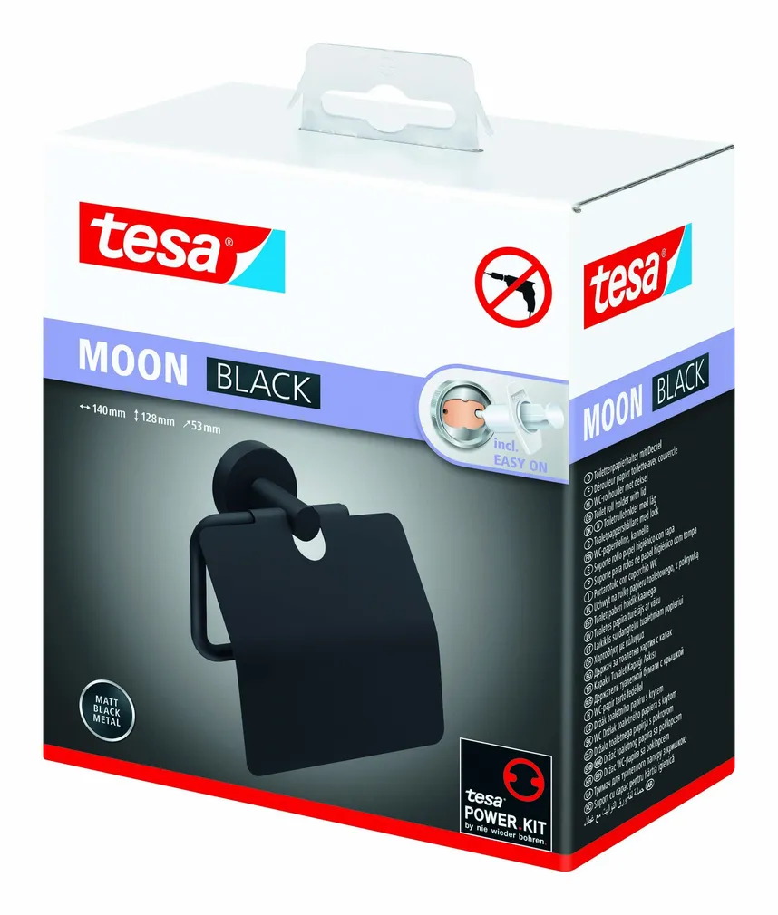 TUALETTPABERIHOIDJA TESA MOON KAANEGA MUST