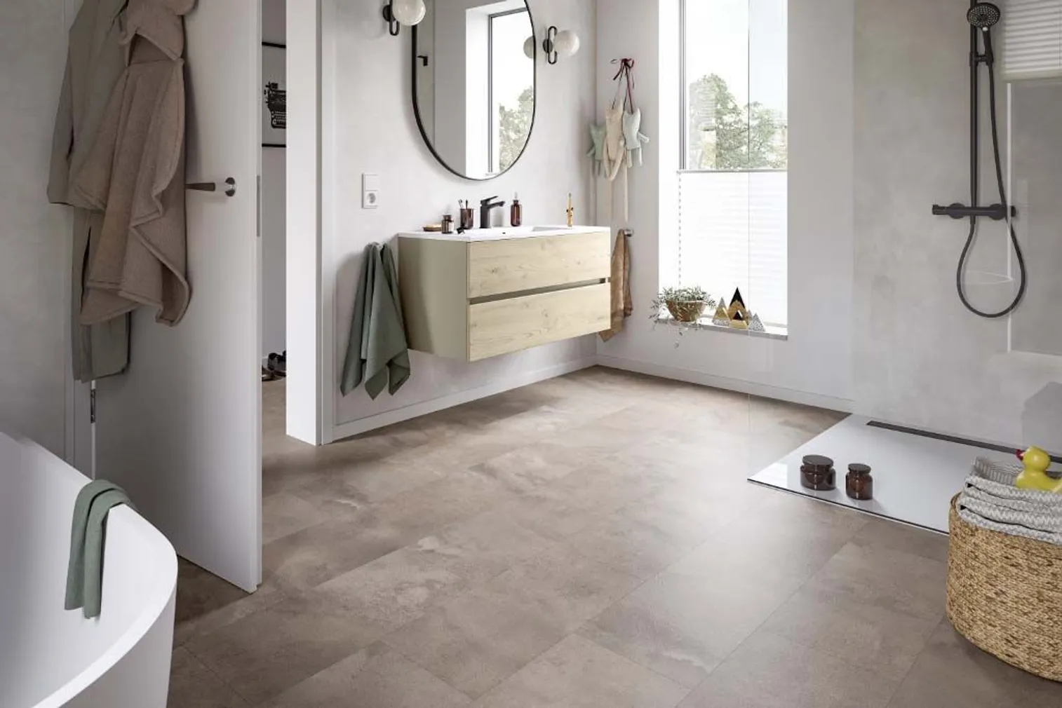 LAMINAATPARKETT EGGER 7,5MM LIIVABEEŽ TITANIIT 1-LIPP 2,53M² PAKIS