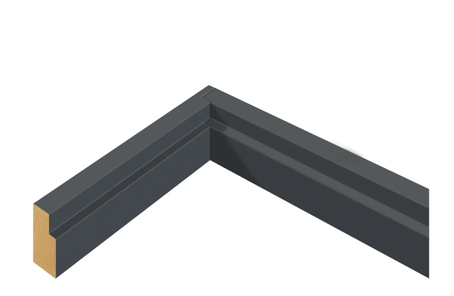 UKSELENG VAU 7X21 92MM RAL7016 KOMPLEKT