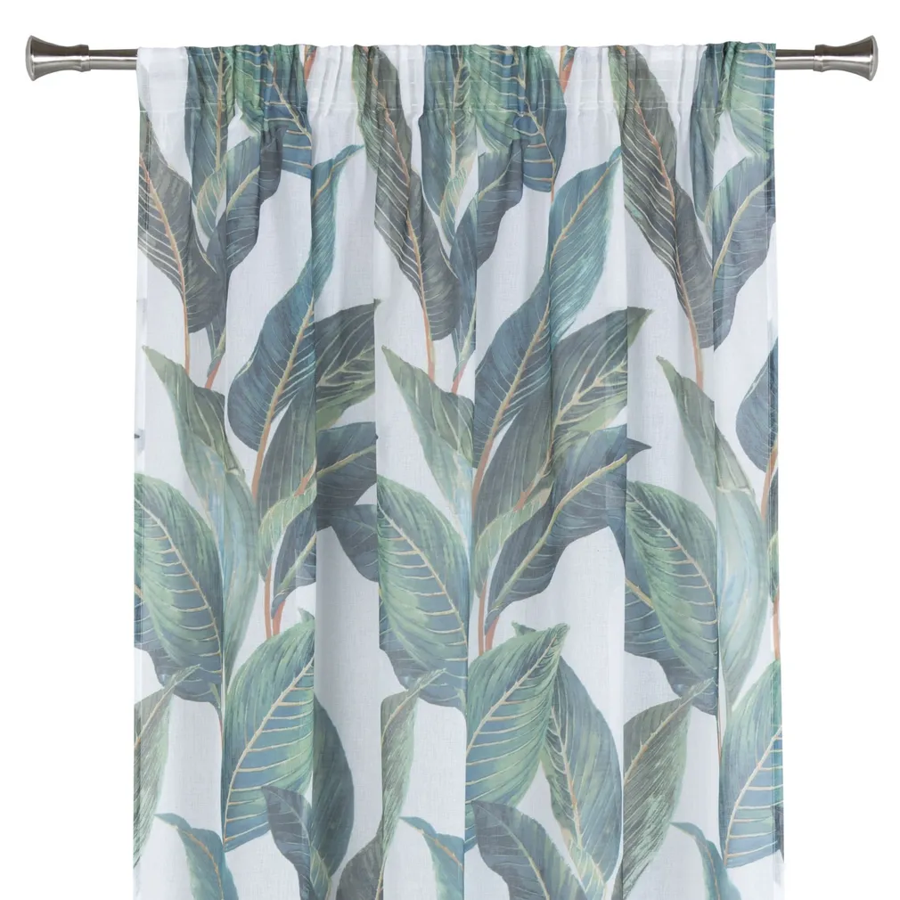 KARDIN SPLENDID MOKU 140X260CM VALGE/ROHELINE