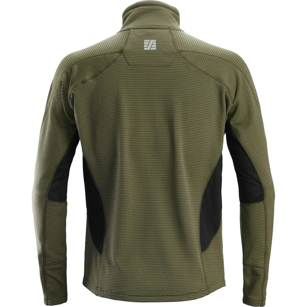 FLIISJAKK SNICKERS BODYMAPPING KHAKIROHELINE XL