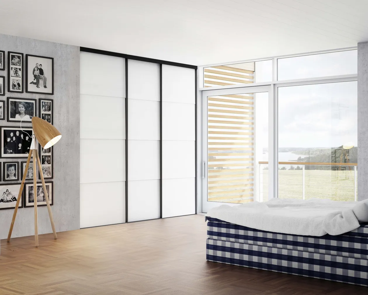 LÜKANDUKS LUNA FLEXISLIDE 82CM VALGE TAMM