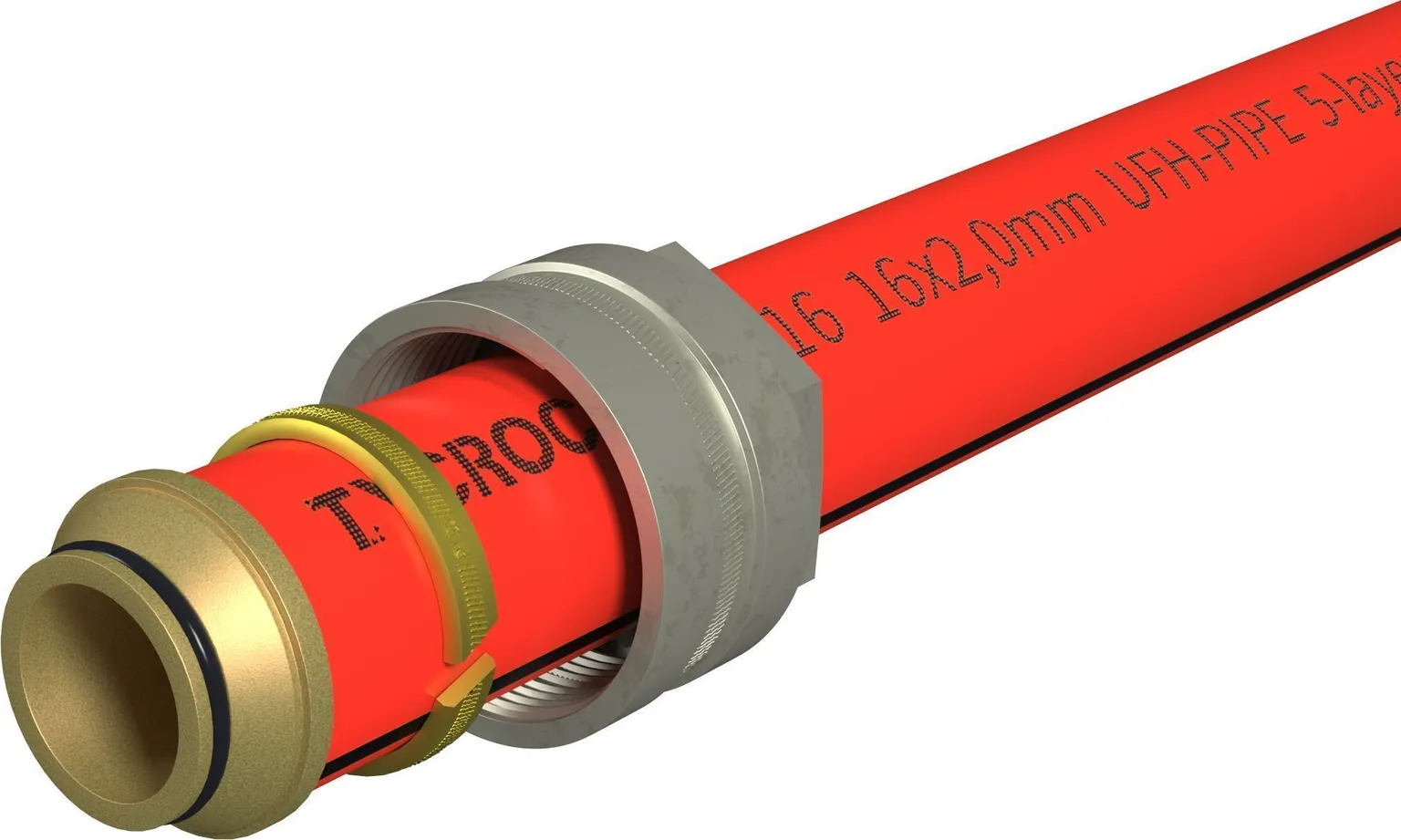 SURVELIITMIK KÜTTETORULE TYCROC 3/4"X16MM, 2TK/PK