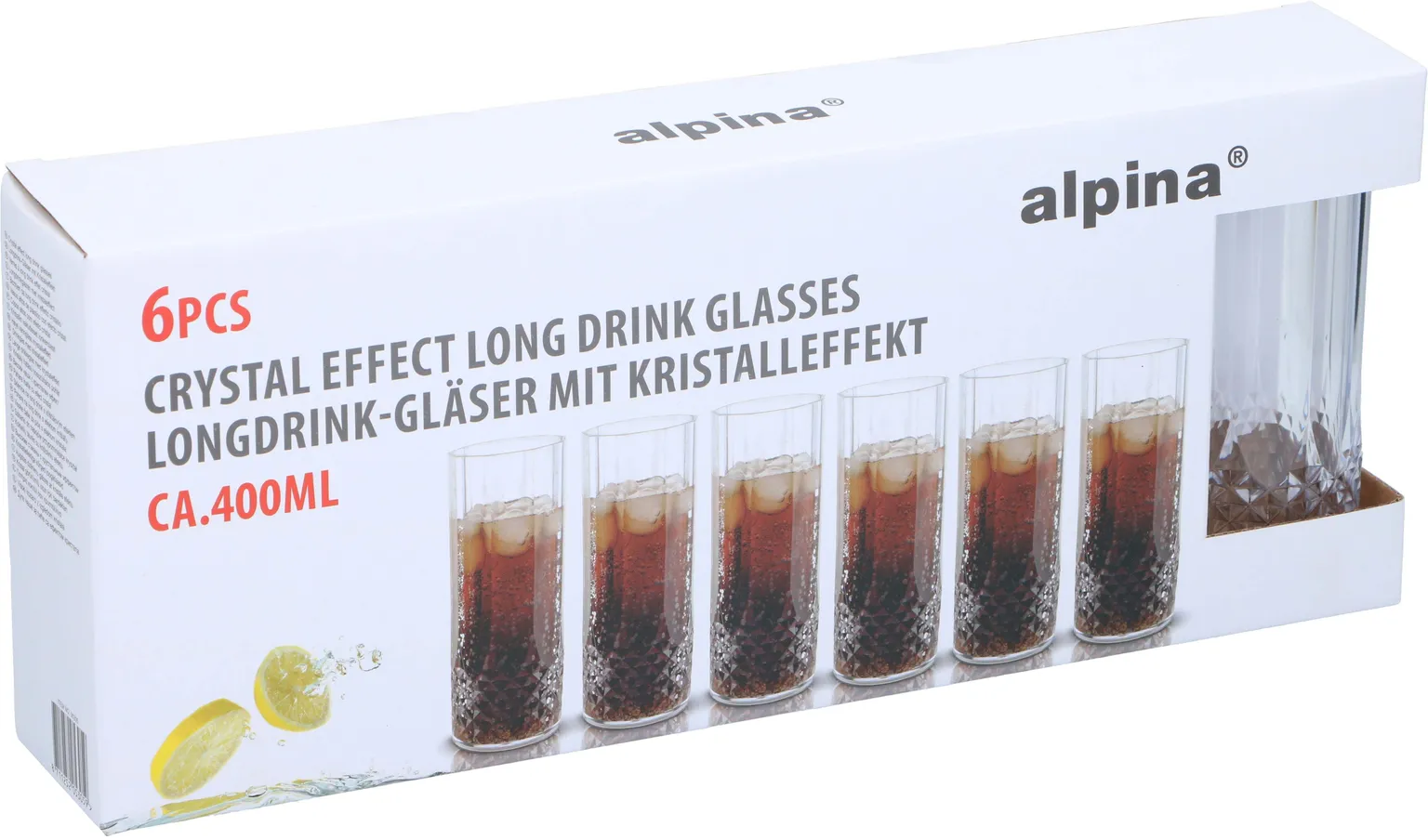 JOOGIKLAAS ALPINA 400ML, 6TK