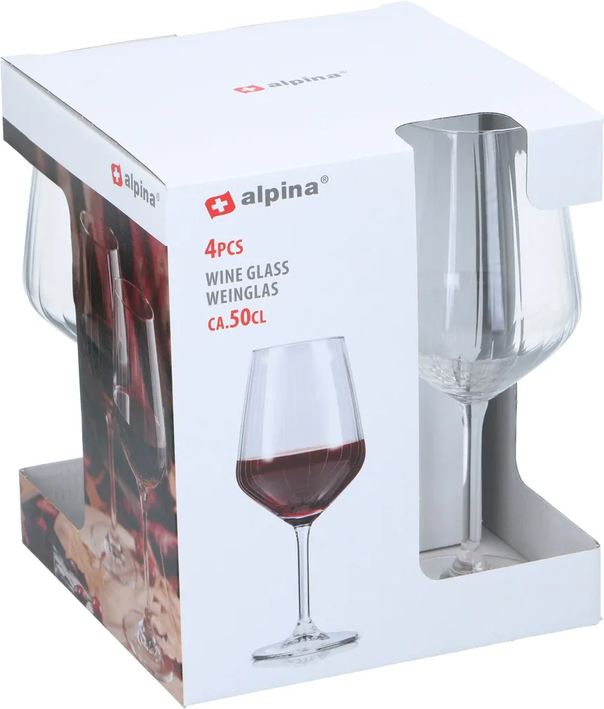 VEINIPOKAAL ALPINA 500ML, 4TK