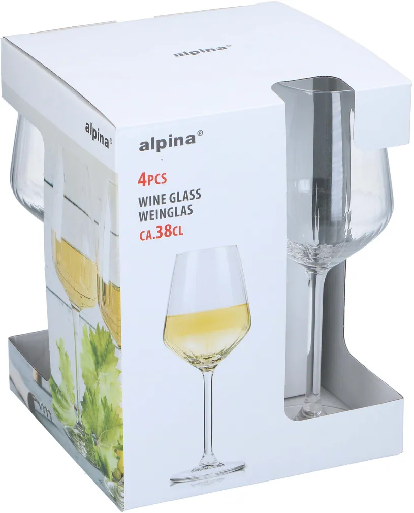 VEINIPOKAAL ALPINA 380ML, 4TK