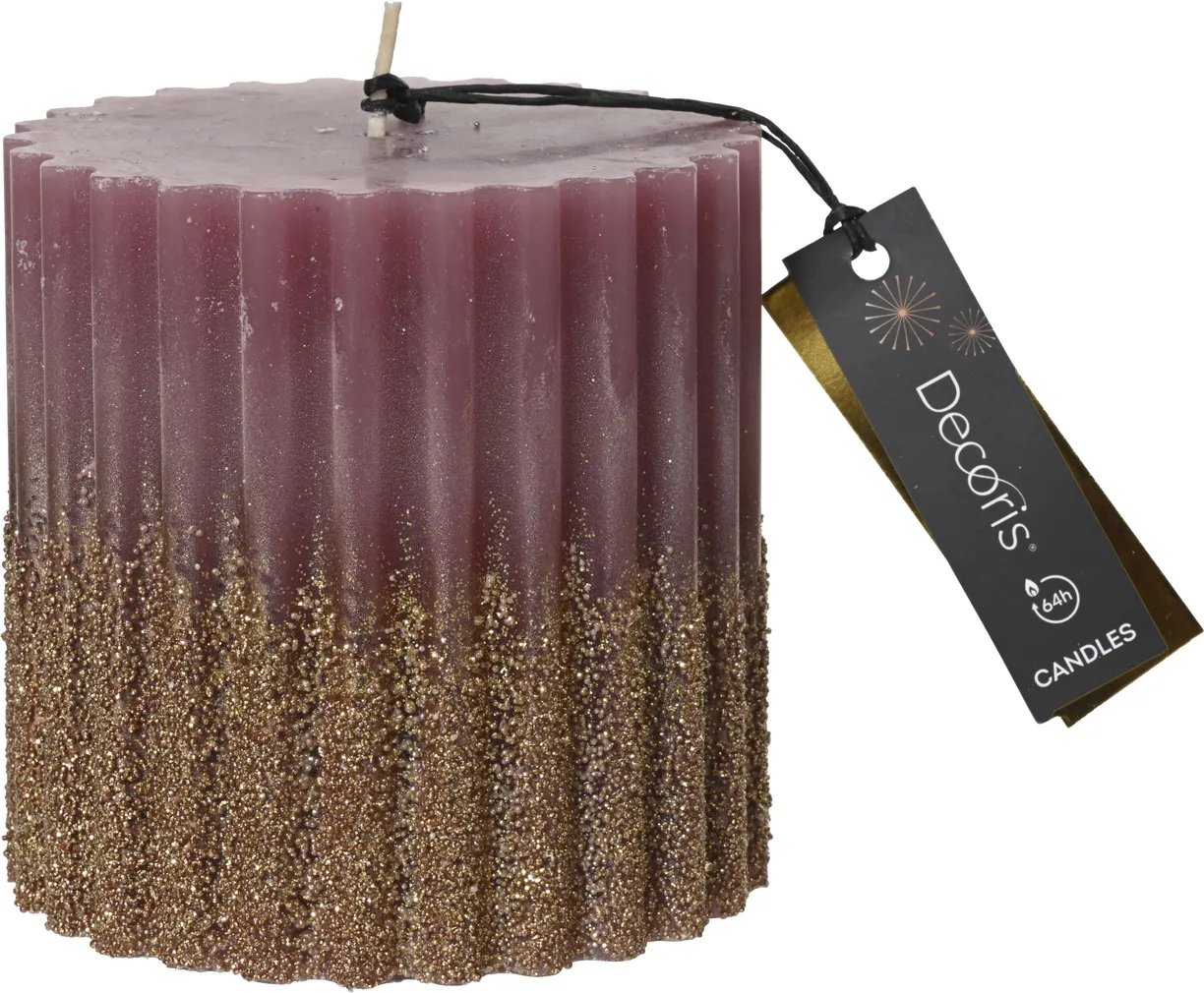 SILINDERKÜÜNAL 10X10CM ROOSA