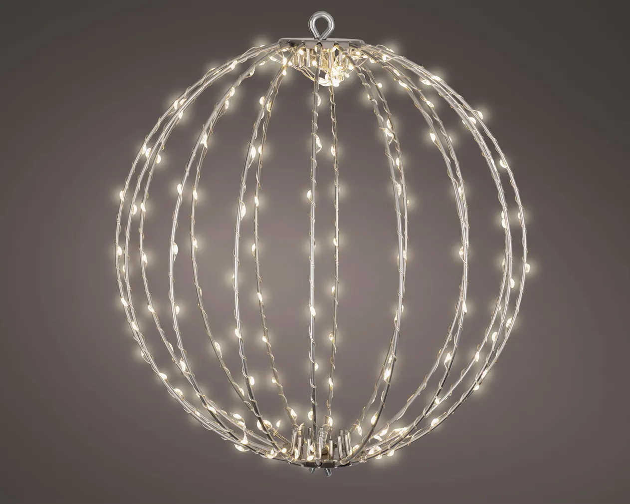 JÕULUVALGUSTUS PALL 192LED 28CM HÕBE SOE VALGUS