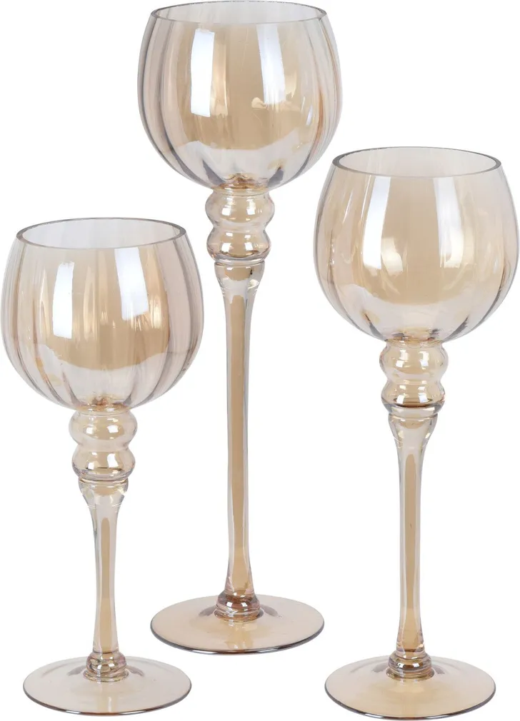 KÜÜNLAHOIDJATE KOMPL 3-OSALINE KLAAS