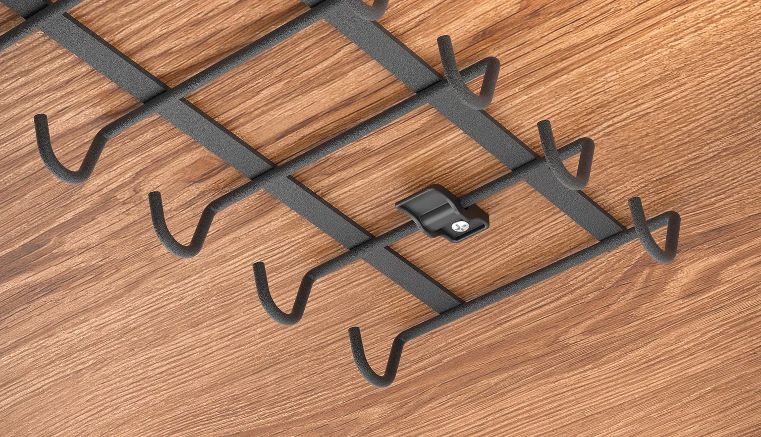 KRUUSIHOIDIK METALTEX MY-MUG, 14X28X6CM, MUST