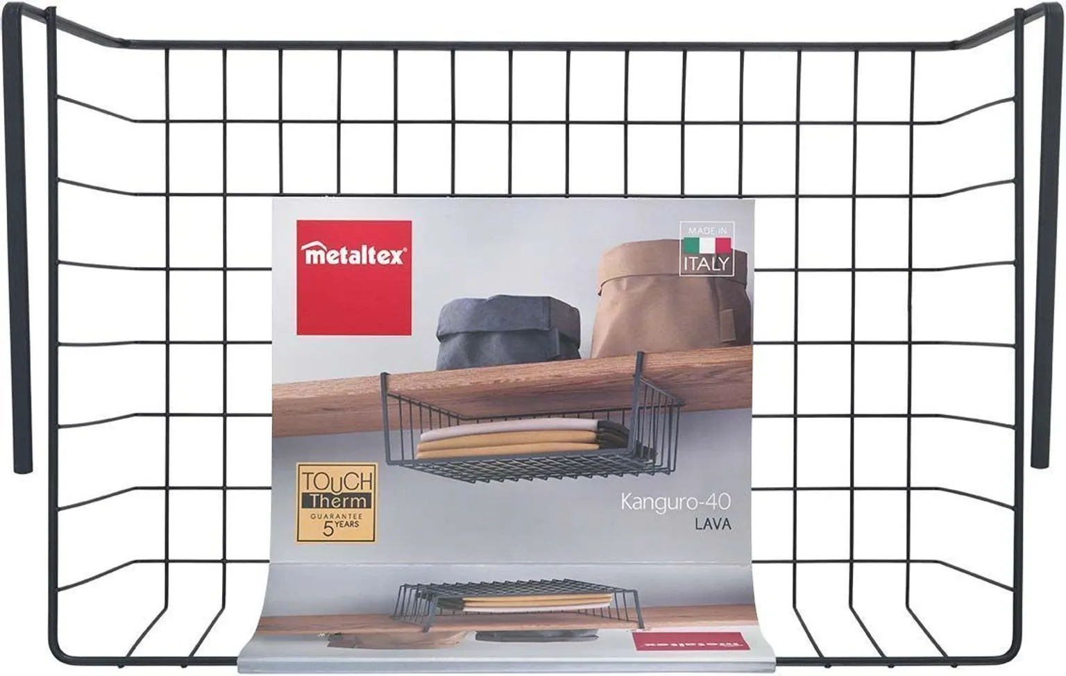 RIIULIKORV METALTEX KANGURO 40, 40X26X14CM, MUST