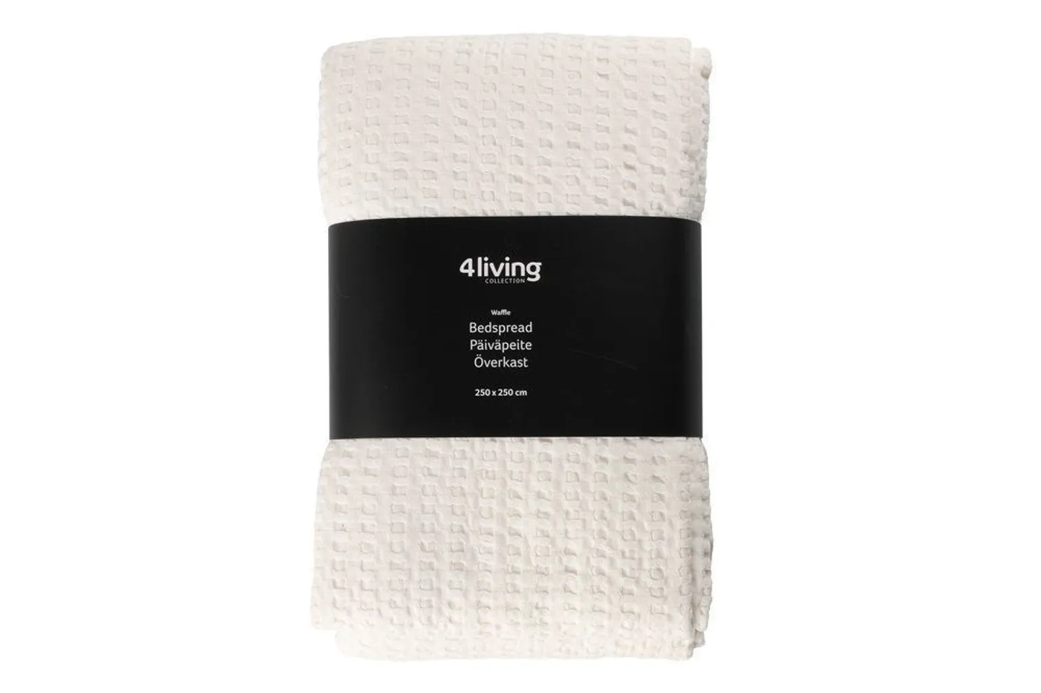 PÄEVATEKK 4LIVING 250X250CM VALGE