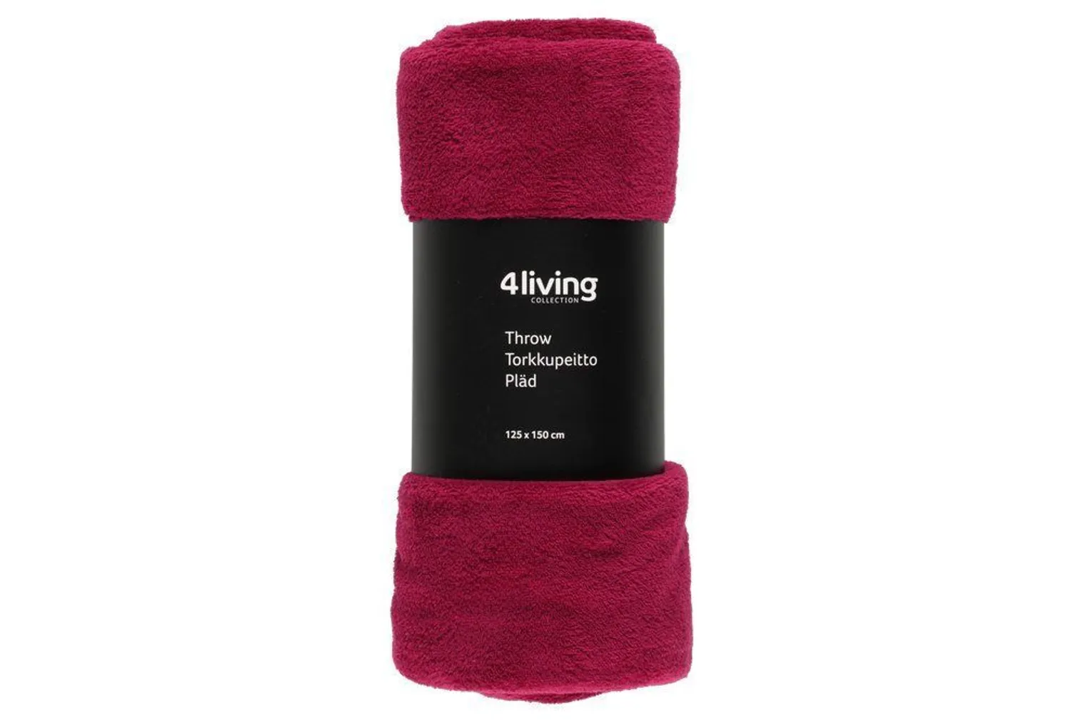 PLEED 4LIVING GERT 125X150CM PUNANE