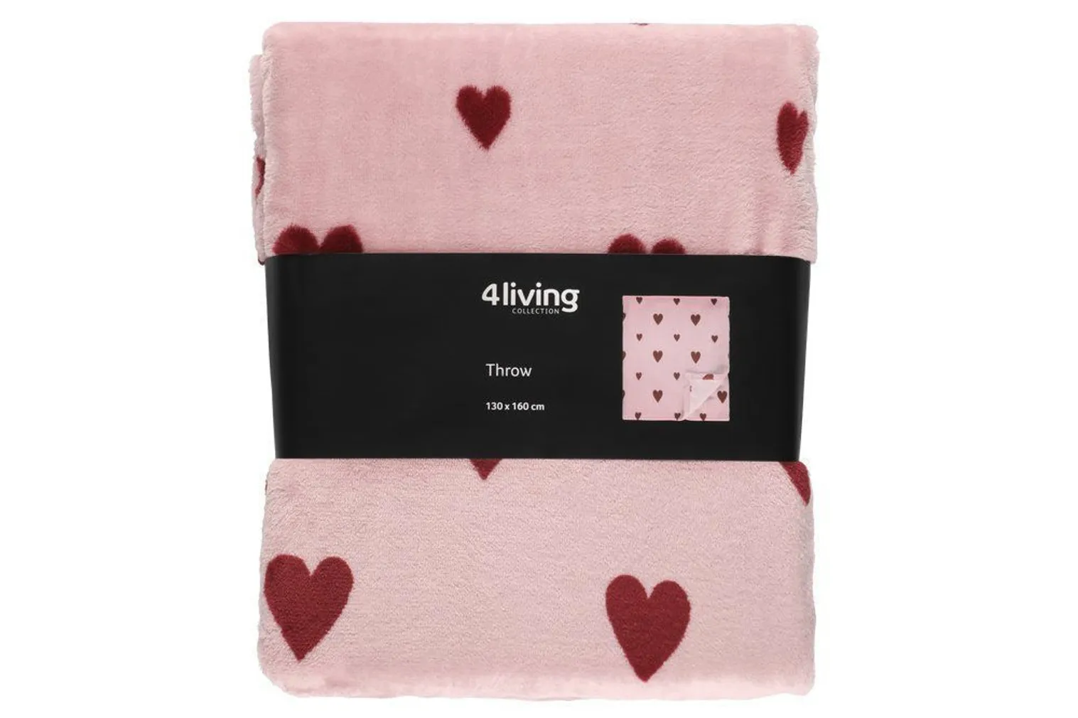 PLEED 4LIVING SÜDA 130X160CM ROOSA